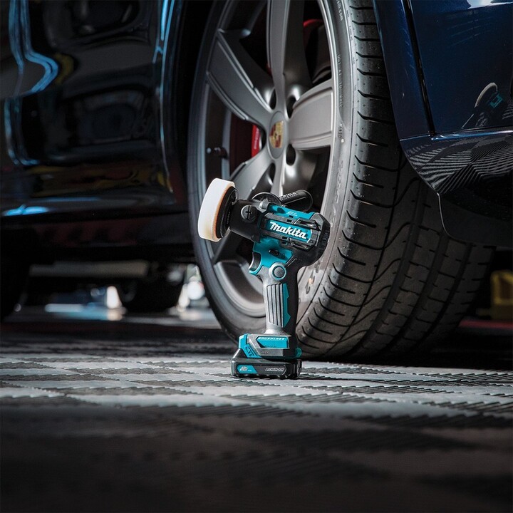 Lixadeira portátil Makita PV301DZ 9500 RPM preta e verde