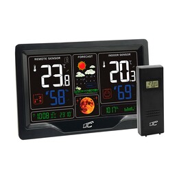 Weather station with color high black LXSTP09C