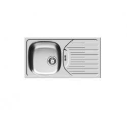 PYRAMIS 100181101 fregadero Fregadero con faldón delantero Círculo Aluminio