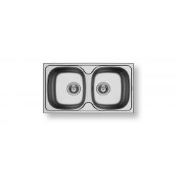 PYRAMIS 100138801 fregadero Fregadero empotrado Rectangular Acero inoxidable