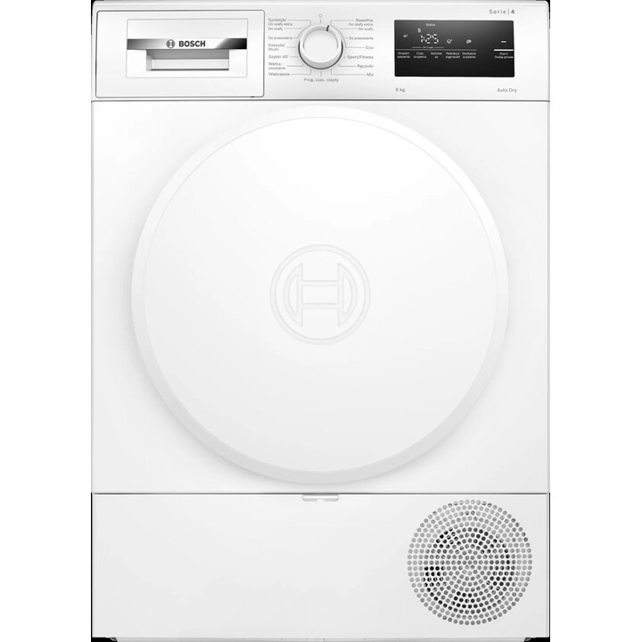 Bosch WTH83277PL Freestanding Dryer 8 kg White