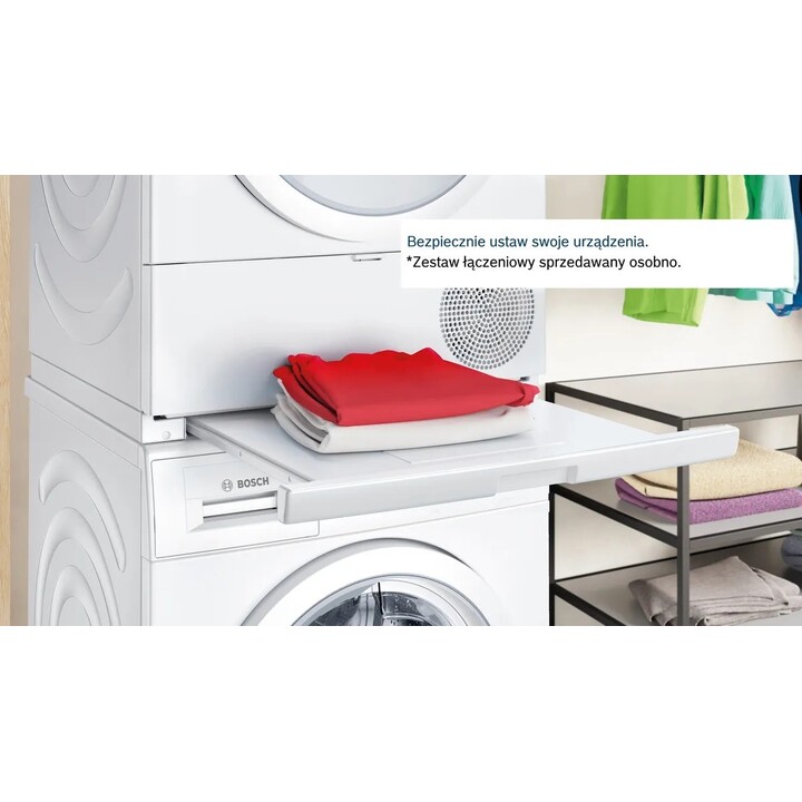 Bosch WTH83277PL Freestanding Dryer 8 kg White