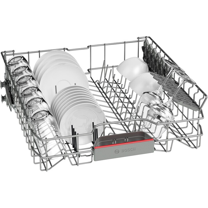 Bosch, Serie 4 SMV4EVX00E, Lavavajillas totalmente integrable para 14 cubiertos con EfficientDry, Blanco