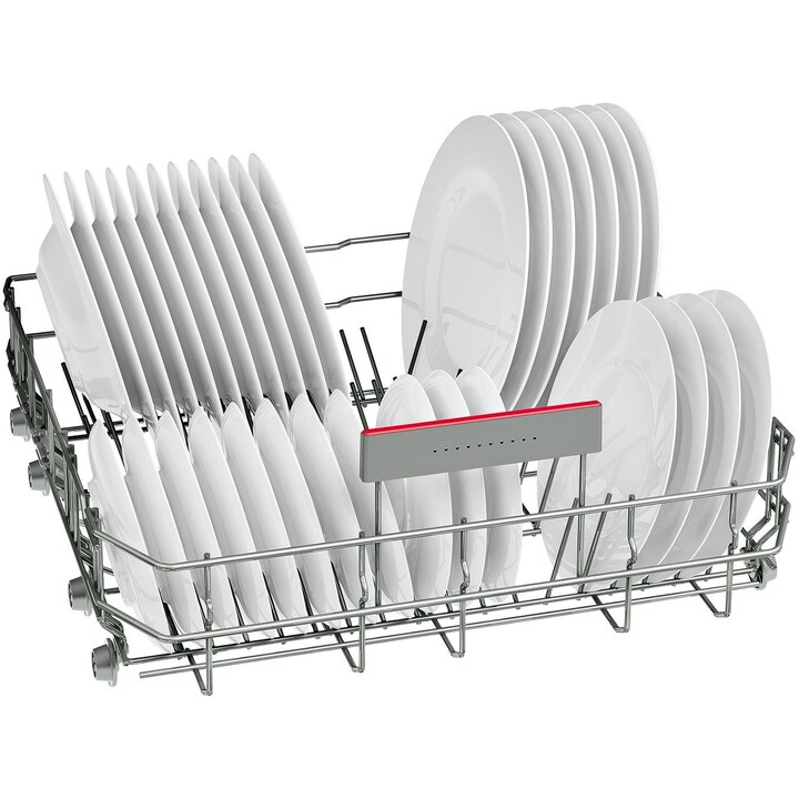 Bosch, Serie 4 SMV4EVX00E, Lavavajillas totalmente integrable para 14 cubiertos con EfficientDry, Blanco