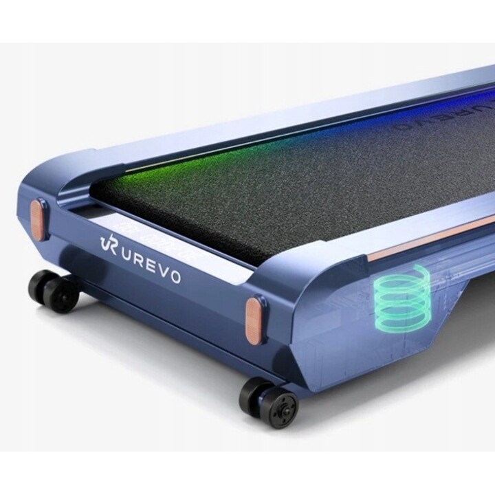 UREVO Cyberpad Elektrisches Laufband für den Heimgebrauch, blau