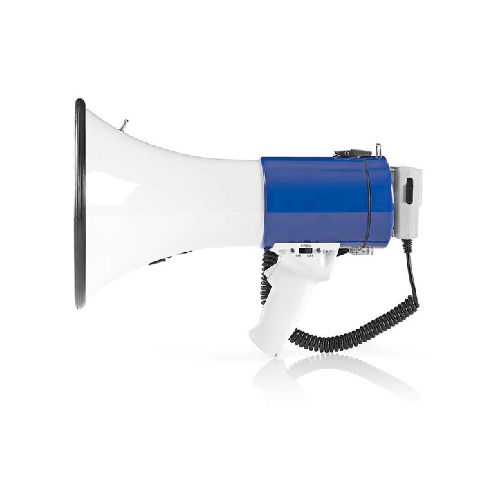 Nedis MEPH200WT megáfono Blanco, Azul
