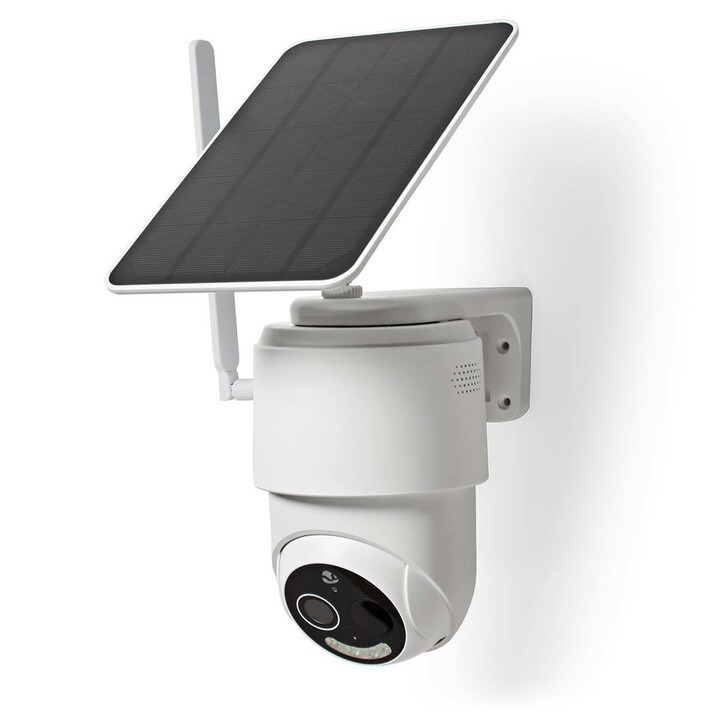 Câmera de vigilância Nedis SIMCBO50WT, câmera de segurança IP externa com sensor de movimento de 1920 x 1080 pixels e teto