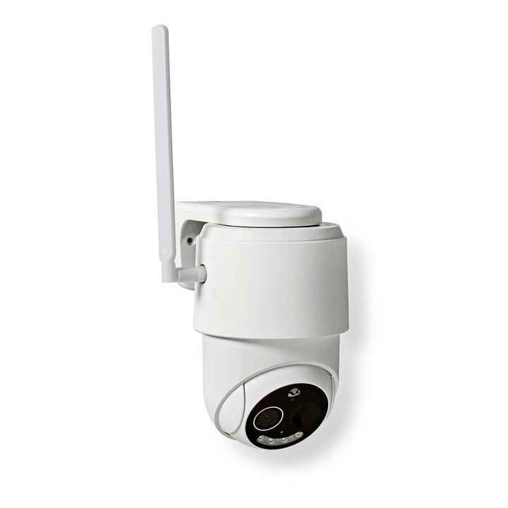 Câmera de vigilância Nedis SIMCBO50WT, câmera de segurança IP externa com sensor de movimento de 1920 x 1080 pixels e teto