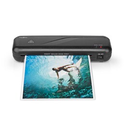Laminadora Nedis LAMI112BK4 Laminadora térmica 230 mm/min Preta
