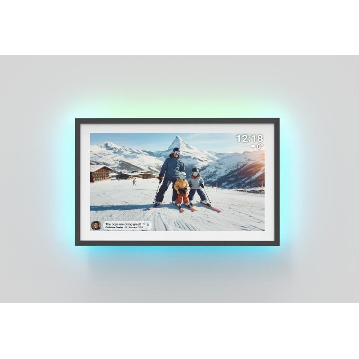 Denver PFF-1081 Digitaler Bilderrahmen Schwarz 25,6 cm (10.1") Touchscreen WLAN