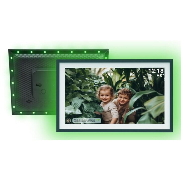 Denver PFF-1081 Digitaler Bilderrahmen Schwarz 25,6 cm (10.1") Touchscreen WLAN