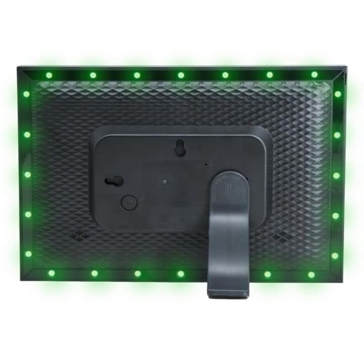 Denver PFF-1081 Digitaler Bilderrahmen Schwarz 25,6 cm (10.1") Touchscreen WLAN