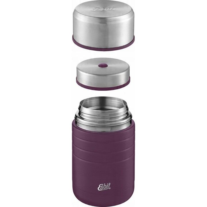 Esbit Food Jug Majoris 0,6L Thermoskanne für Lebensmittel - Aubergine