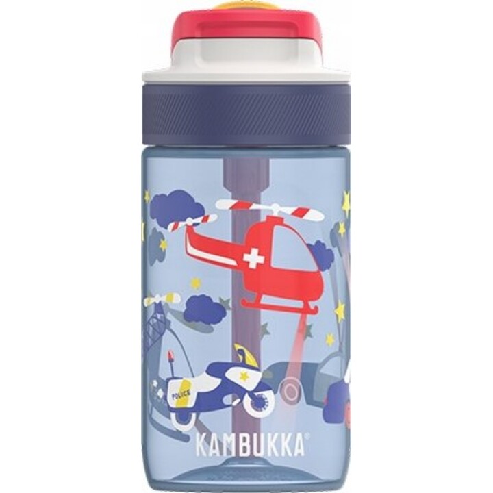 Bouteille d'eau Kambukka Lagoon 400 ml pour enfants - Police Patrol