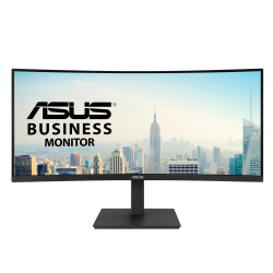 Tela Asus Va34vcpsr para PC 86,4 cm (34&quot;) 3440 x 1440 pixels Wide Quad HD LCD preta