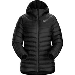Chaqueta de plumón Arcteryx Cerium SL Hoody para mujer - Negra