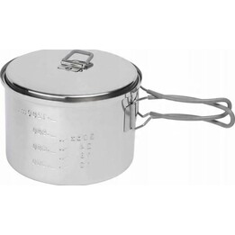 Esbit 1600ml Outdoor Pot - Stainless Steel