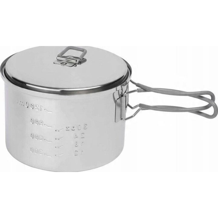 Marmite d'extérieur Esbit 1600 ml - Acier inoxydable