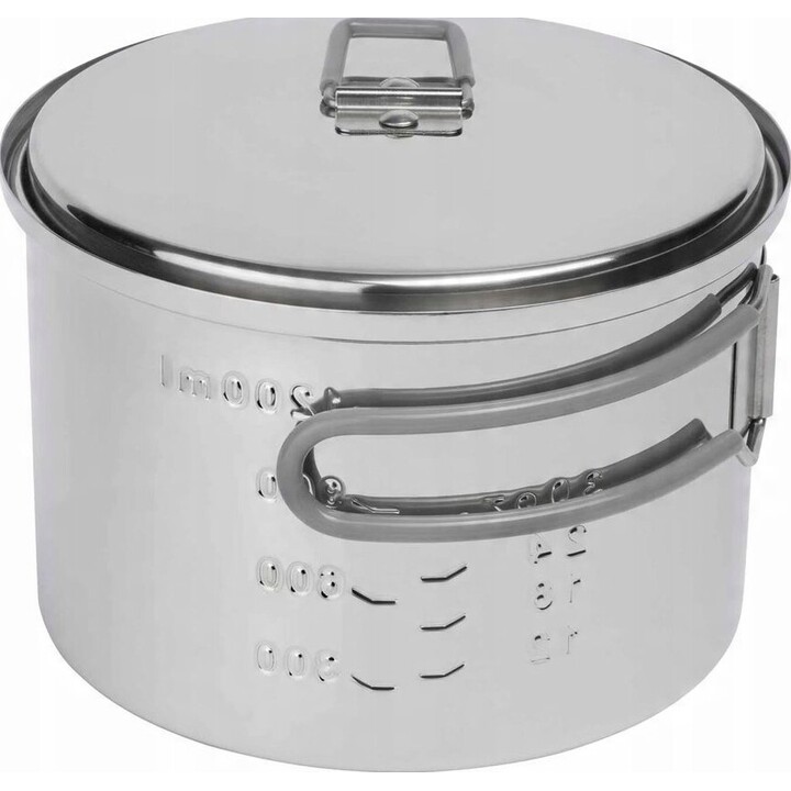Marmite d'extérieur Esbit 1600 ml - Acier inoxydable