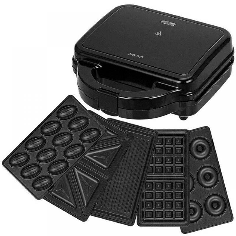 MPM MOP-54 Tostadora 5 en 1 Negro