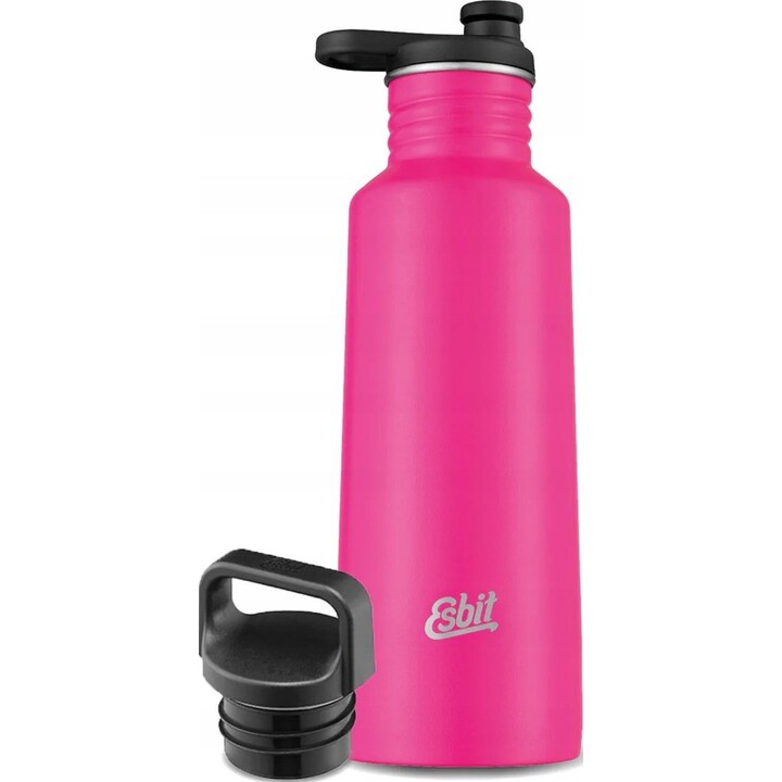 Bouteille de voyage Esbit Pictor, bouteille de sport 750 ml - Rose