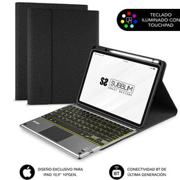 Étui clavier Subblim KeyTab Pro BT pour tablette iPad 10,9 pouces 10e génération, noir