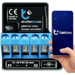 BLEBOX shutterBoxDC v2 WiFi I/O module 2x input binary 2x relay outputs 230V