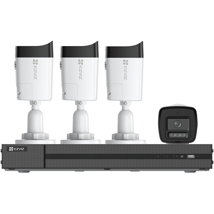 Kit Nvr Ezviz X5k Mas H3k(4k) Poe