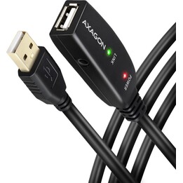 Cable usb2.0 am/af activo/7m adr-207 axagon
