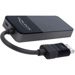 DELOCK DisplayPort 1.4 Splitter 1 x DisplayPort in - 3 x DisplayPort out