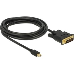 DELOCK Kabel mini Displayport 1.1 Stecker - DVI 24+1 Stecker 3 m