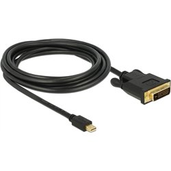DELOCK Câble mini Displayport 1.1 Fil - DVI 24+1 Fil 3 m
