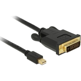 DELOCK Kabel mini Displayport 1.1 Stecker - DVI 24+1 Stecker 2 m