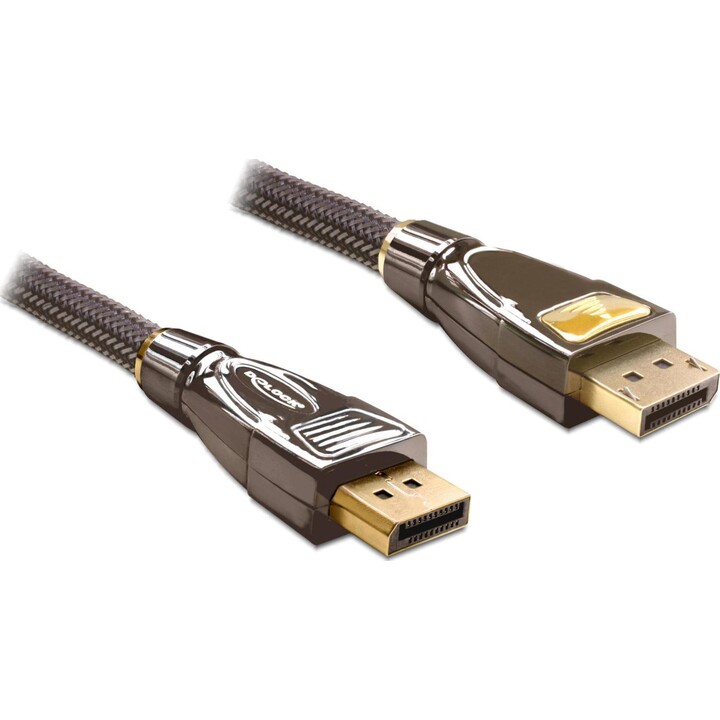 Delock Cavo DisplayPort 1.2 maschio a DisplayPort maschio 4K 60 Hz 2 m Premium