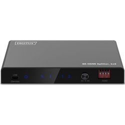 Conmutador HDMI DIGITUS 1x2 8K/60Hz