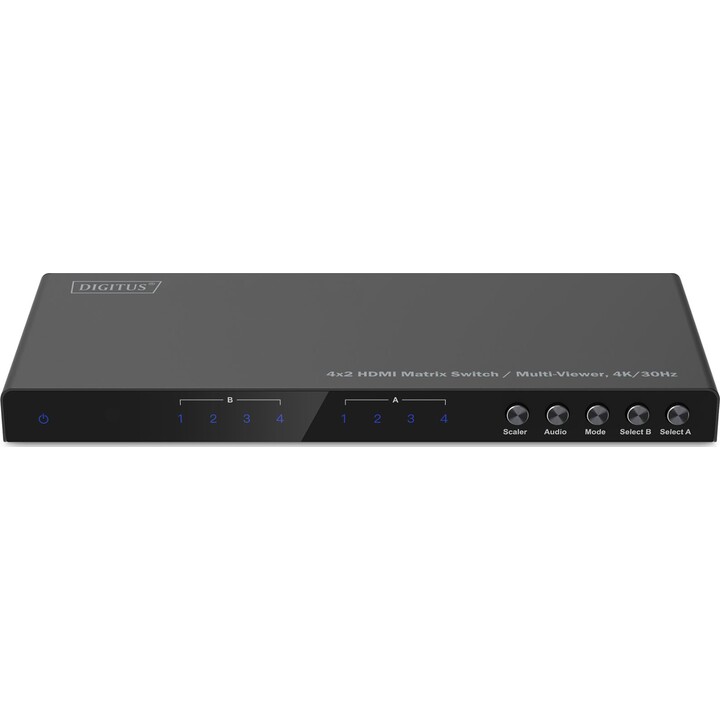 DIGITUS HDMI Matrix Switch 4K/30Hz. 4x2