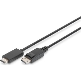 Câble adaptateur DisplayPort DIGITUS DPort -- HDMIA St/St 8K 1 m