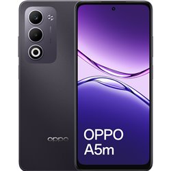 Oppo A5m, 8GB RAM + 256GB, Smartphone with AI, 6.67 90Hz Display, 32MP Camera, 6000mAh, 45W,  Dark Purple