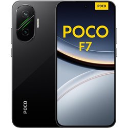 Xiaomi Poco F7 5G, 12 GB 512 GB, Snapdragon® 8s Gen 4, 6500mAh, 50mp com OIS, 6,83 1,5k 120Hz AMOLED Display, preto