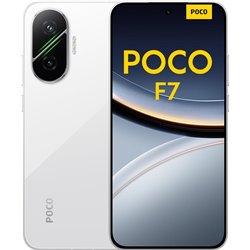 Xiaomi Poco F7 5G, 12 GB 256GB, Snapdragon® 8S Gen 4, 6500MAH, 50 MP con OIS, display AMOLED da 120 Hz da 120Hz da 6,83, bianco,