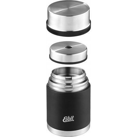 Brocca termica per il pranzo Esbit Sculptor Food Jug da 0,75 l, nera