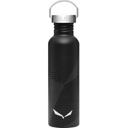 Botella Aurino 0,75 l - negra con puntos SALEWA