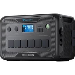 Bluetti AC300 Power Station, 6 x 3000 W AC, keine Batterie enthalten