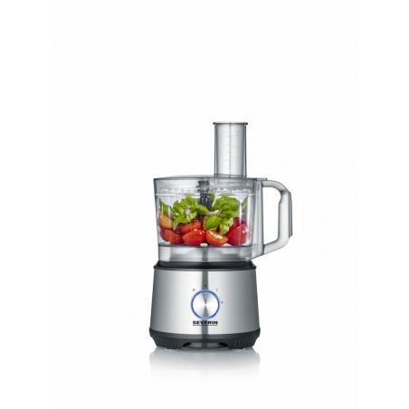 Severin KM 3892 robot de cocina 1200 W 1,5 L Negro, Acero inoxidable, Transparente