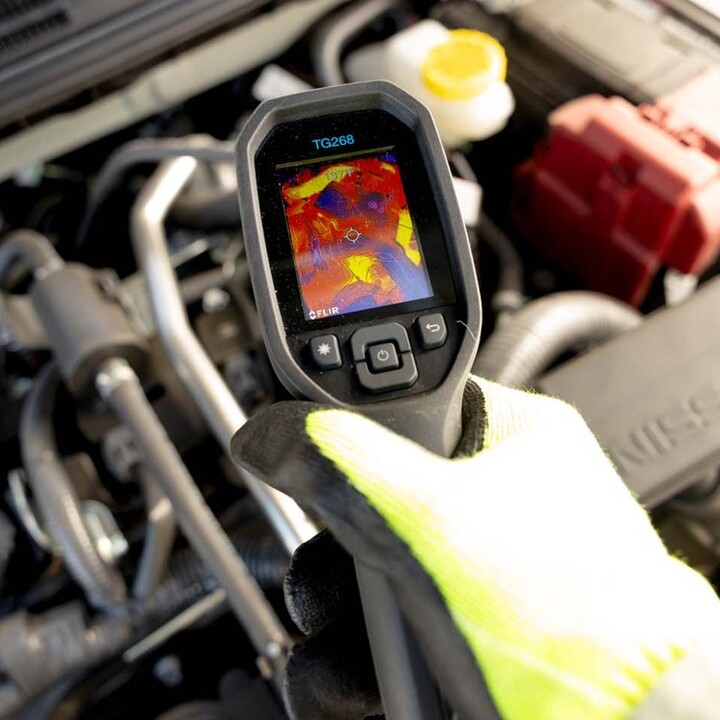 FLIR TG268 Infrarot-Thermometer -25 bis+400°C Black Built-in LCD screen 320 x 240 pixels