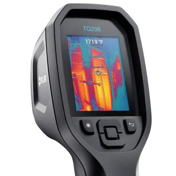 FLIR TG298 Wärmebildkamera -25 bis+1080°C Preto Tela LCD integrada 320 x 240 pixels