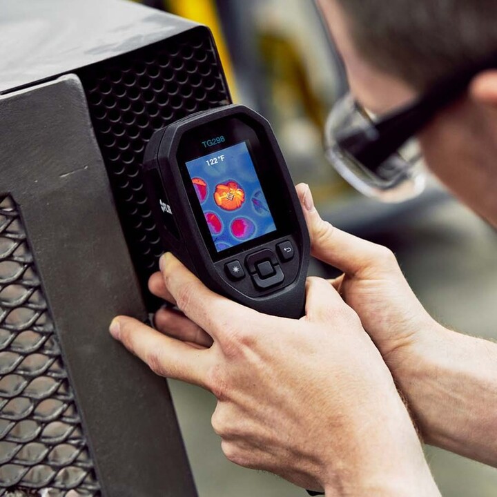 FLIR TG298 Wärmebildkamera -25 bis+1080°C Preto Tela LCD integrada 320 x 240 pixels