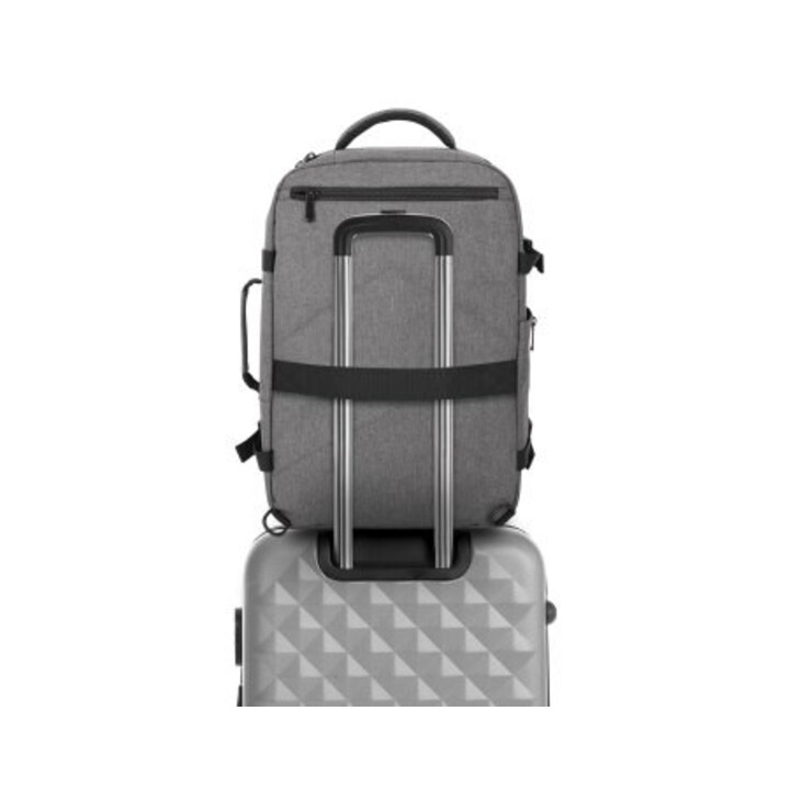 Manhattan 440370 maletines para portátil 43,9 cm (17.3") Mochila Gris