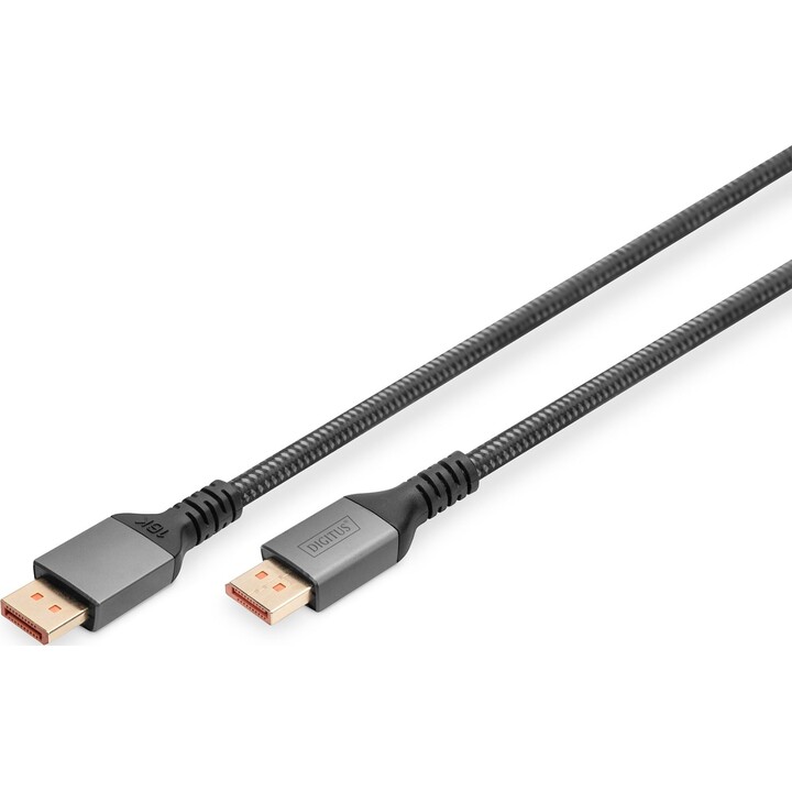 Digito DisplayPort 16K Connection Cable, versione 2.1, 1 m, 80g, nero