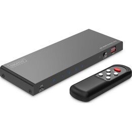Comutador HDMI DIGITUS 4x1 8K/60Hz